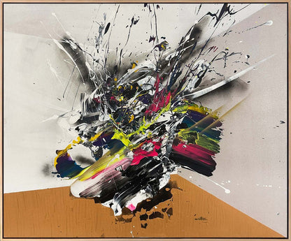 Renklerin Senfonisi Yağlı Boya Tablosu