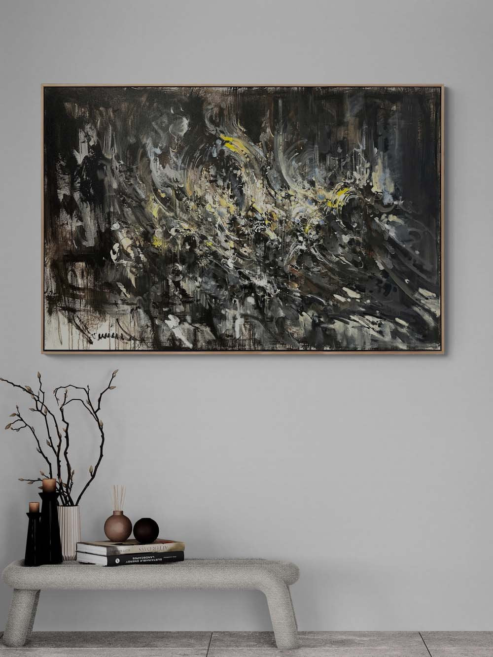 Sessiz Çığlıklar Yağlı Boya Tablosu