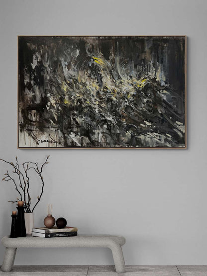 Sessiz Çığlıklar Yağlı Boya Tablosu