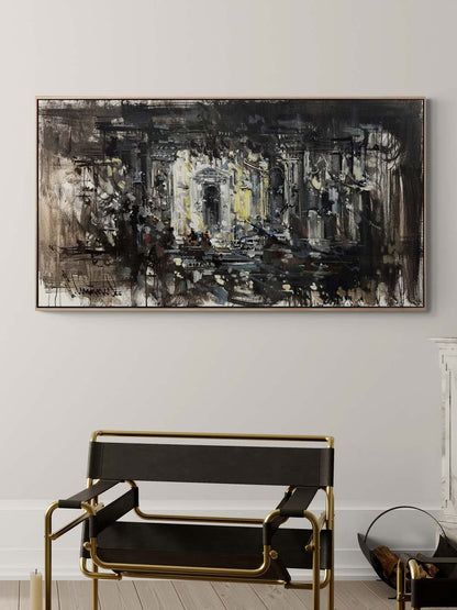 Geçmişin Yankıları Yağlı Boya Tablosu