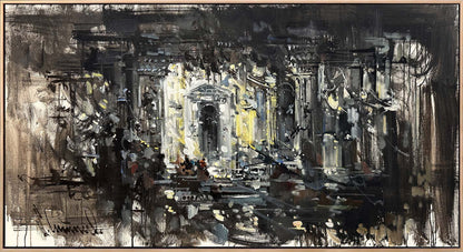 Geçmişin Yankıları Yağlı Boya Tablosu