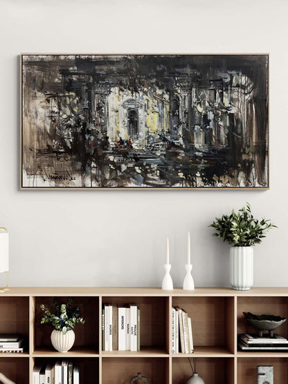 Geçmişin Yankıları Yağlı Boya Tablosu