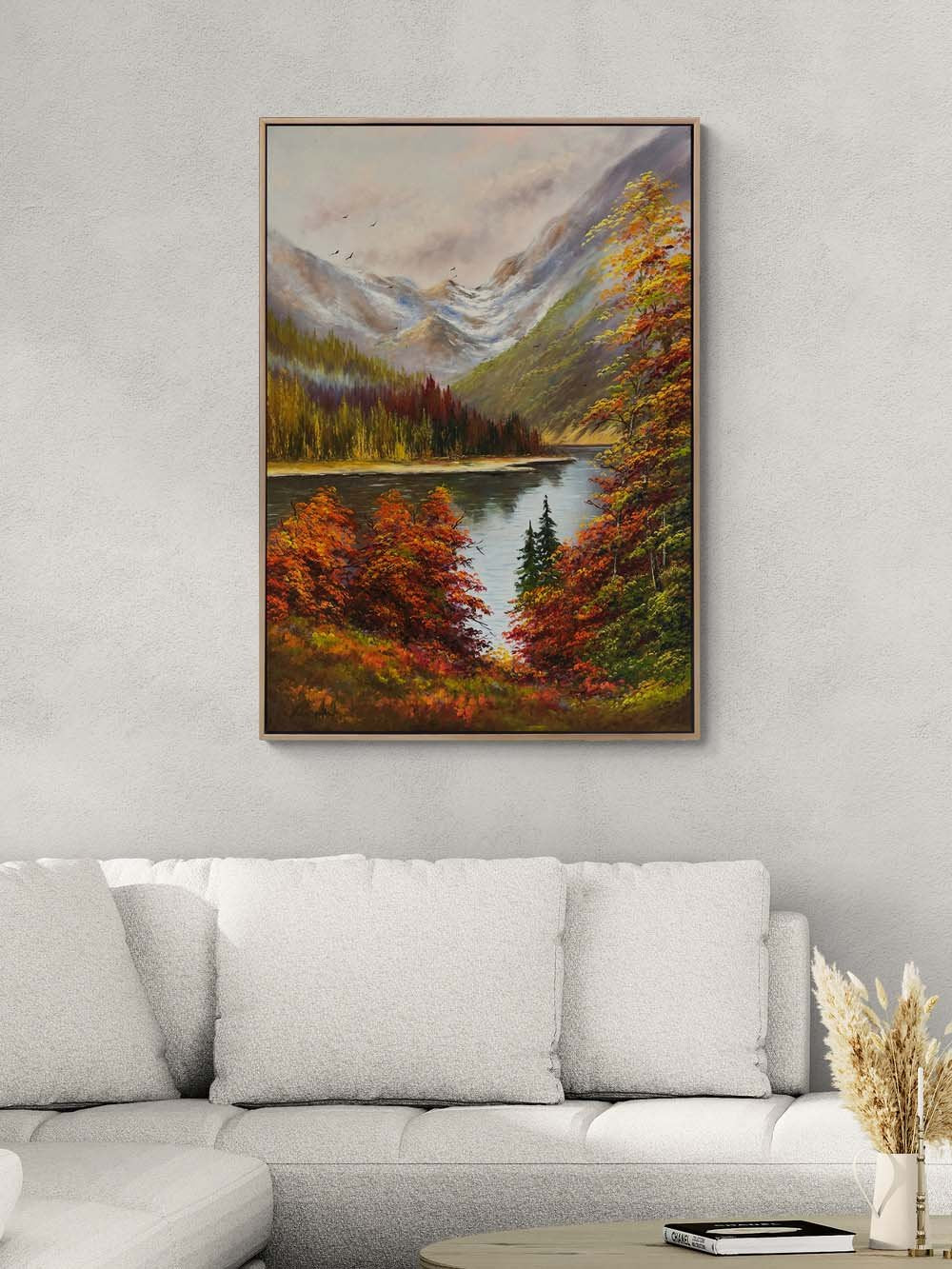 Sonbahar Zaman Yağlı Boya Tablosu