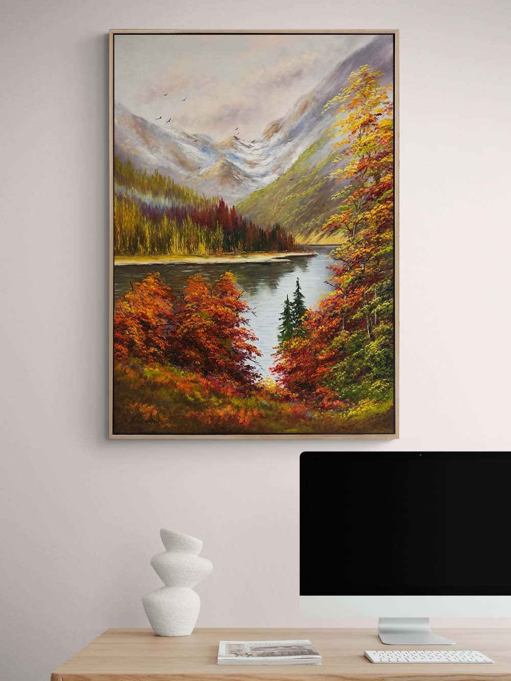 Sonbahar Zaman Yağlı Boya Tablosu