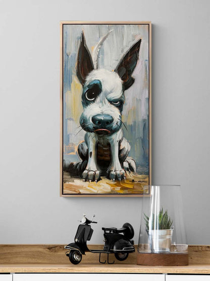 Hırçın Dost Yağlı Boya Tablosu