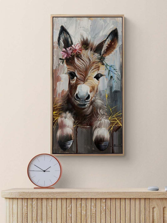 Sevimli Sıpa Yağlı Boya Tablosu