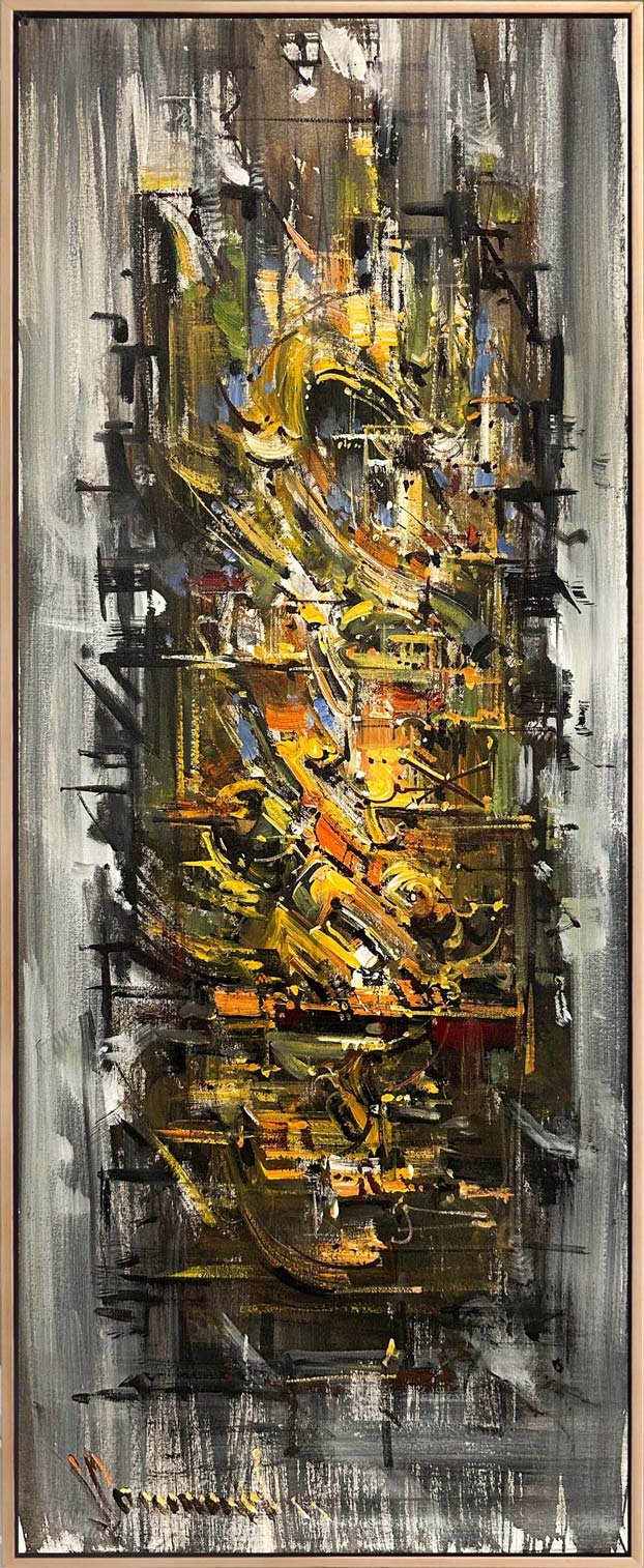 Düşlerin Akışı Yağlı Boya Tablosu