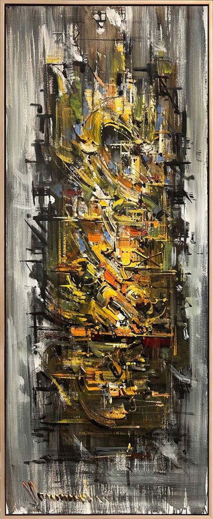 Düşlerin Akışı Yağlı Boya Tablosu