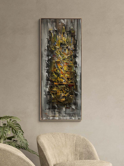 Düşlerin Akışı Yağlı Boya Tablosu