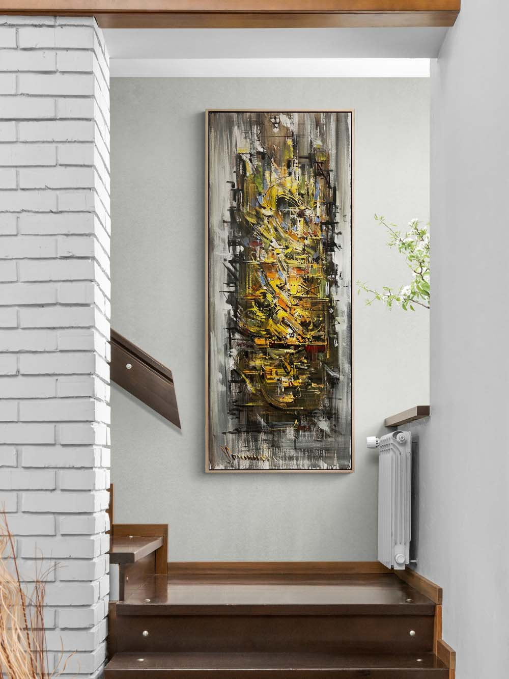 Düşlerin Akışı Yağlı Boya Tablosu