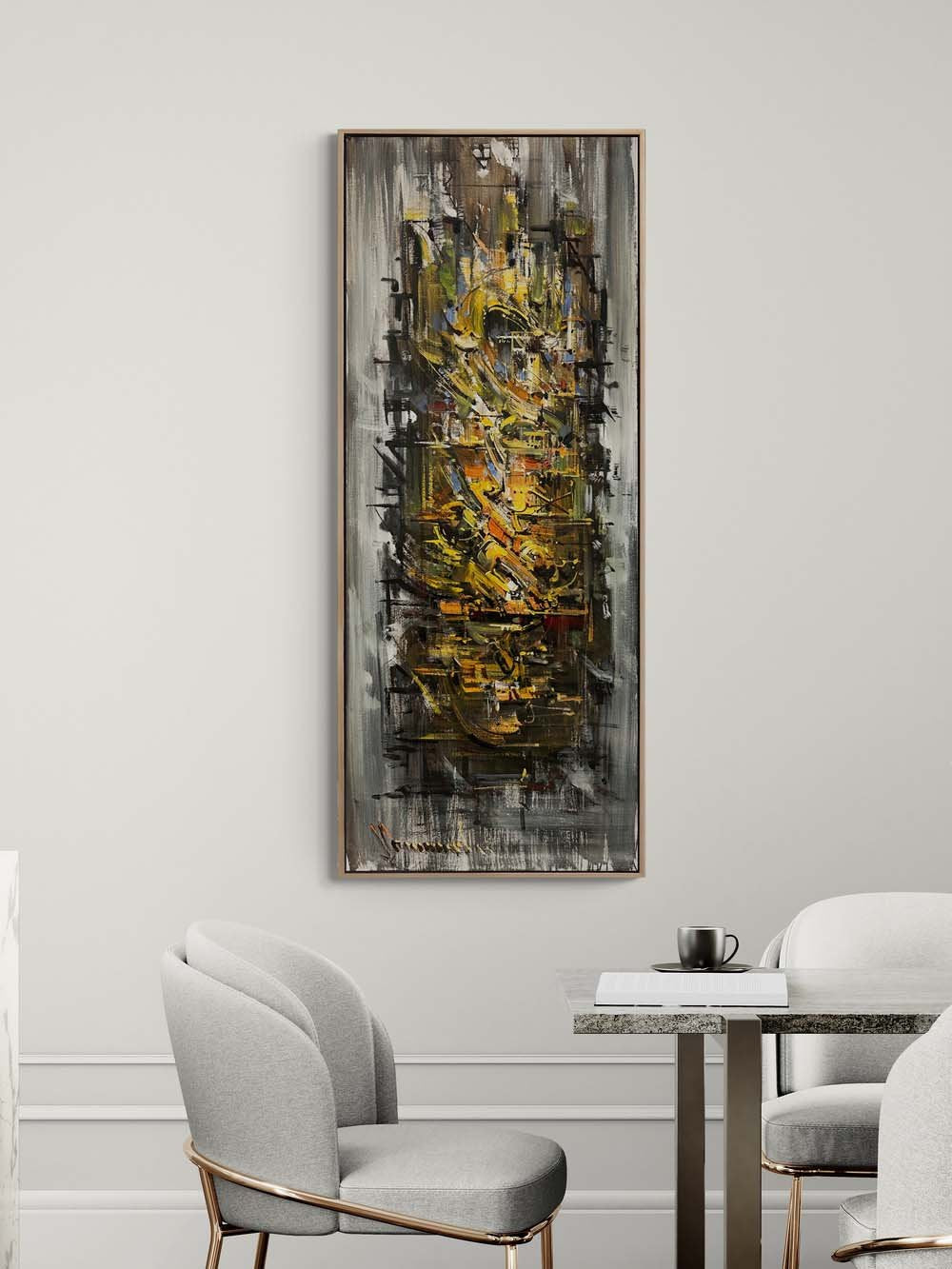 Düşlerin Akışı Yağlı Boya Tablosu