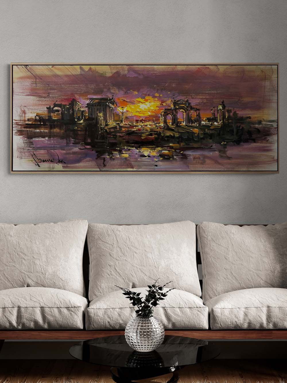 Kayıp Medeniyet Yağlı Boya Tablosu