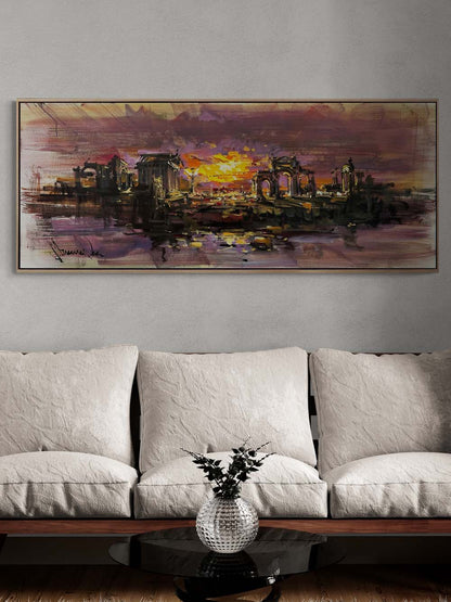 Kayıp Medeniyet Yağlı Boya Tablosu