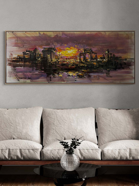 Kayıp Medeniyet Yağlı Boya Tablosu