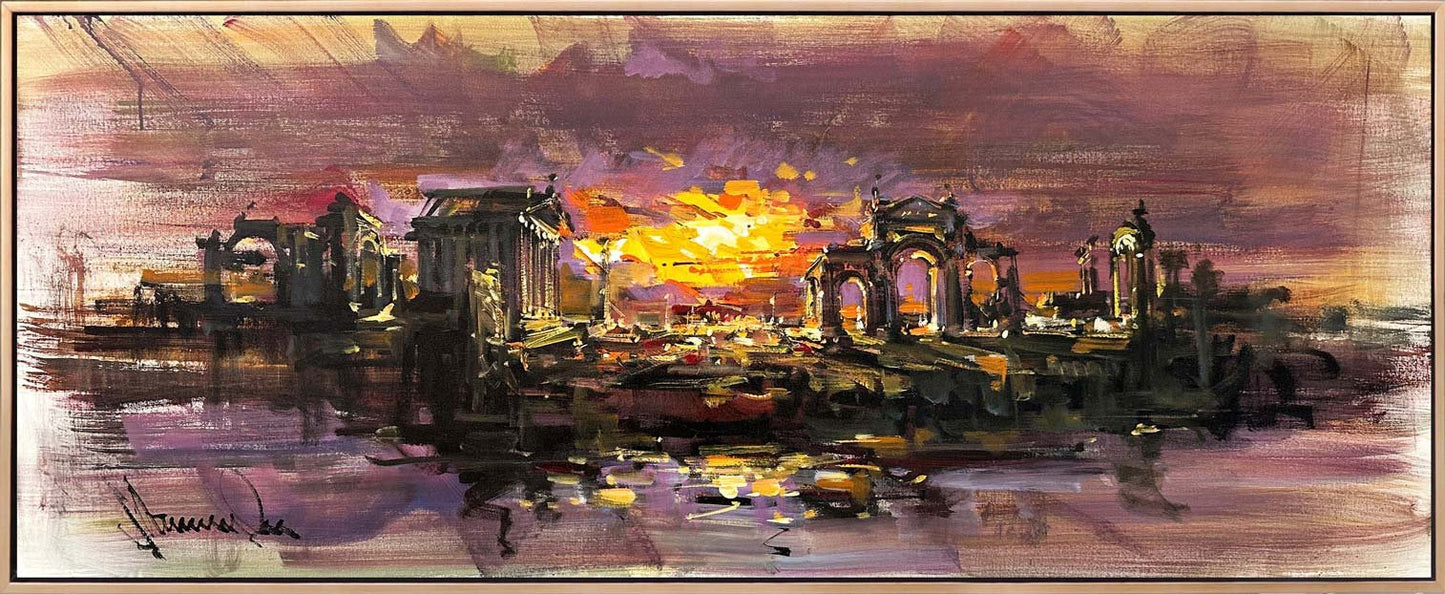 Kayıp Medeniyet Yağlı Boya Tablosu