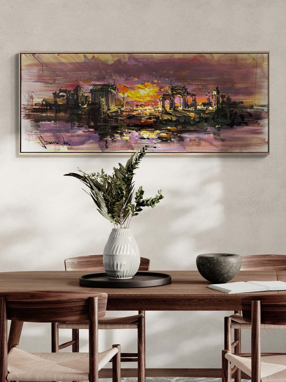 Kayıp Medeniyet Yağlı Boya Tablosu