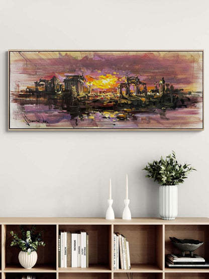 Kayıp Medeniyet Yağlı Boya Tablosu