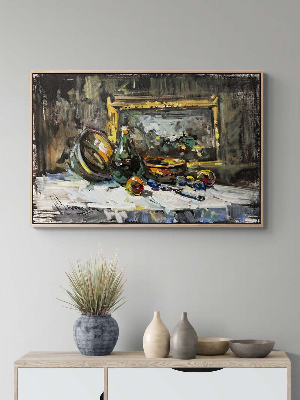 Natürmorttun Dilli Yağlı Boya Tablosu