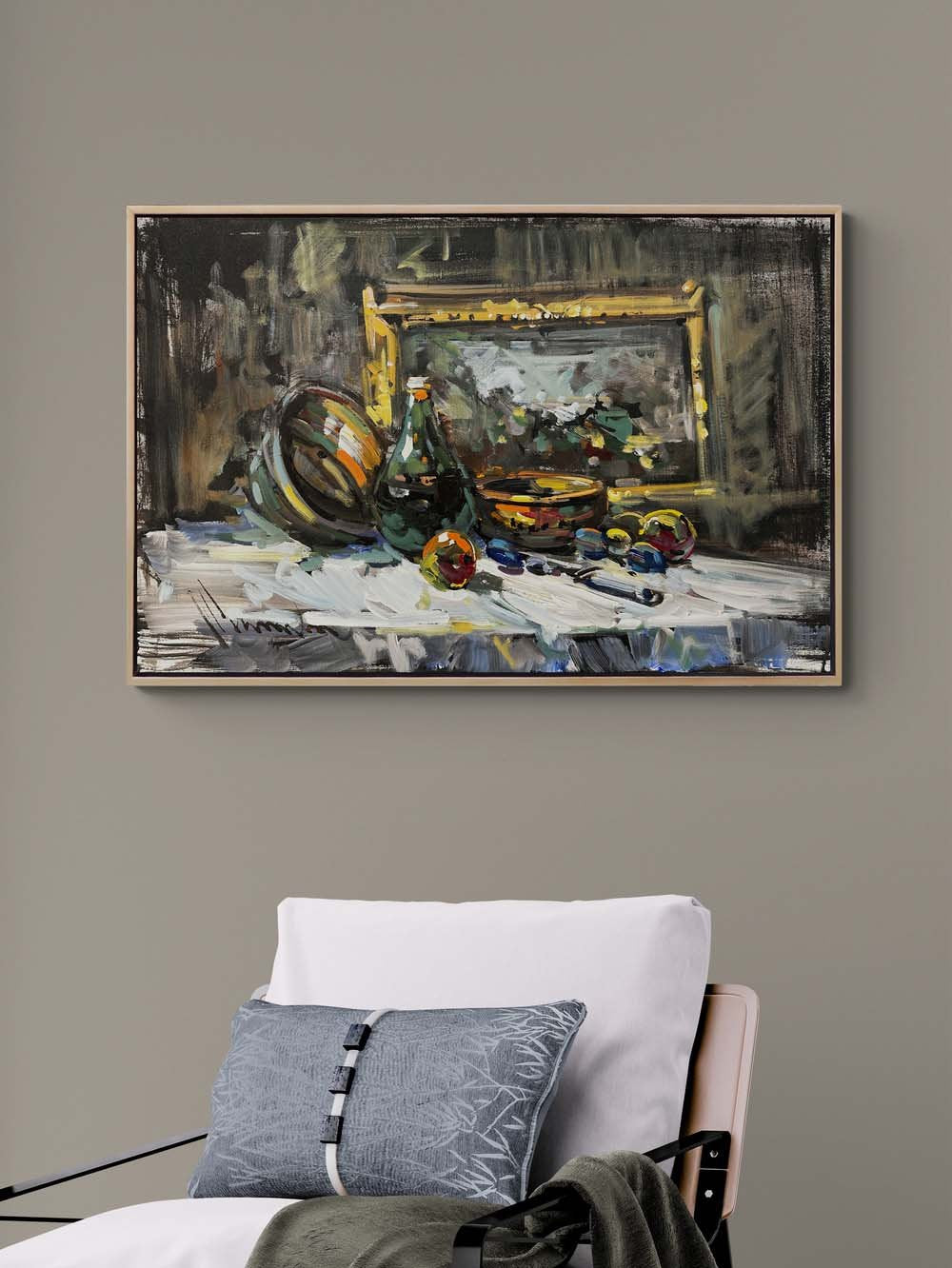 Natürmorttun Dilli Yağlı Boya Tablosu