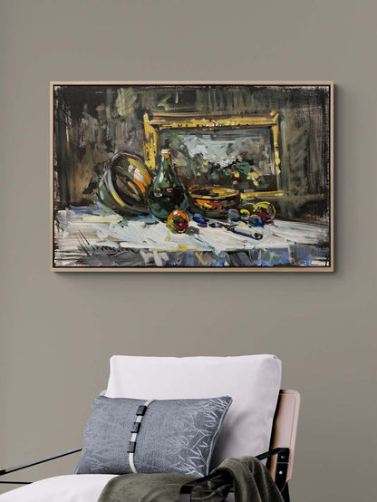 Natürmorttun Dilli Yağlı Boya Tablosu