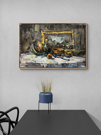 Natürmorttun Dilli Yağlı Boya Tablosu