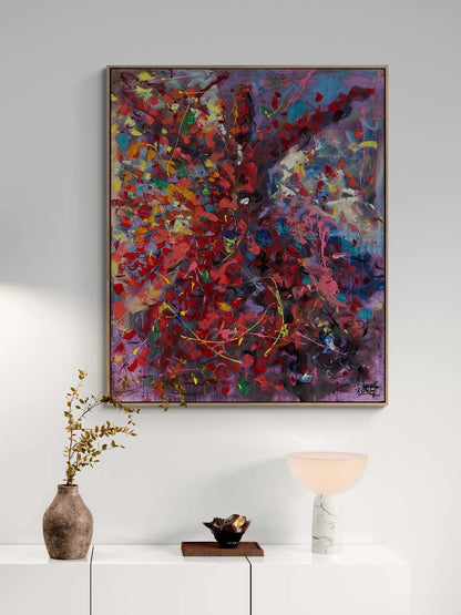 Sonsuzlukta Semazen Yağlı Boya Tablosu