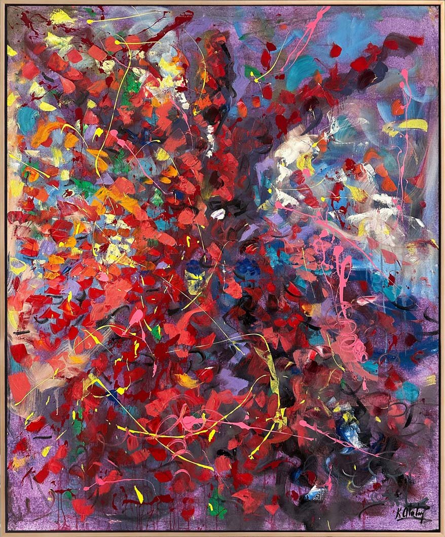 Sonsuzlukta Semazen Yağlı Boya Tablosu