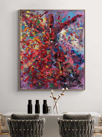 Sonsuzlukta Semazen Yağlı Boya Tablosu