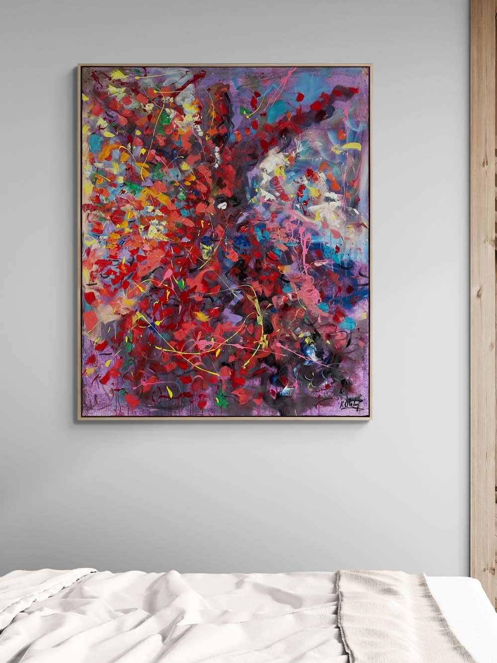 Sonsuzlukta Semazen Yağlı Boya Tablosu