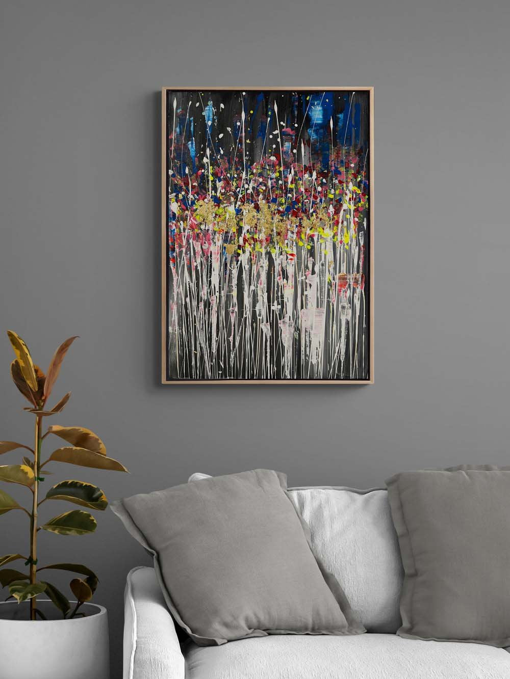 Bilinçaltı Hikayesi Yağlı Boya Tablosu