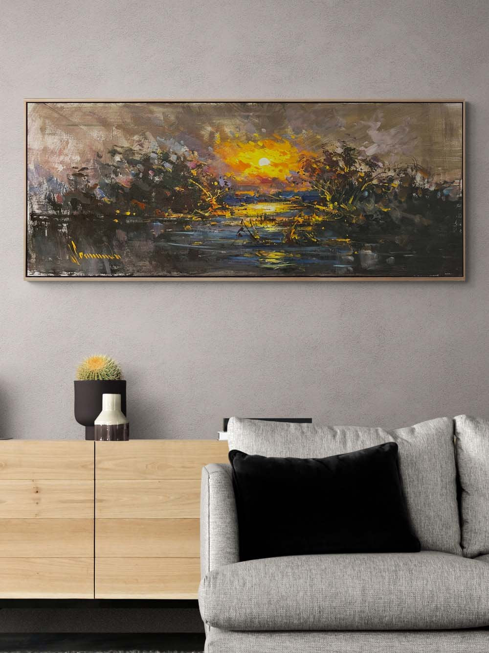 Rüzgarın Şarkısı Yağlı Boya Tablosu