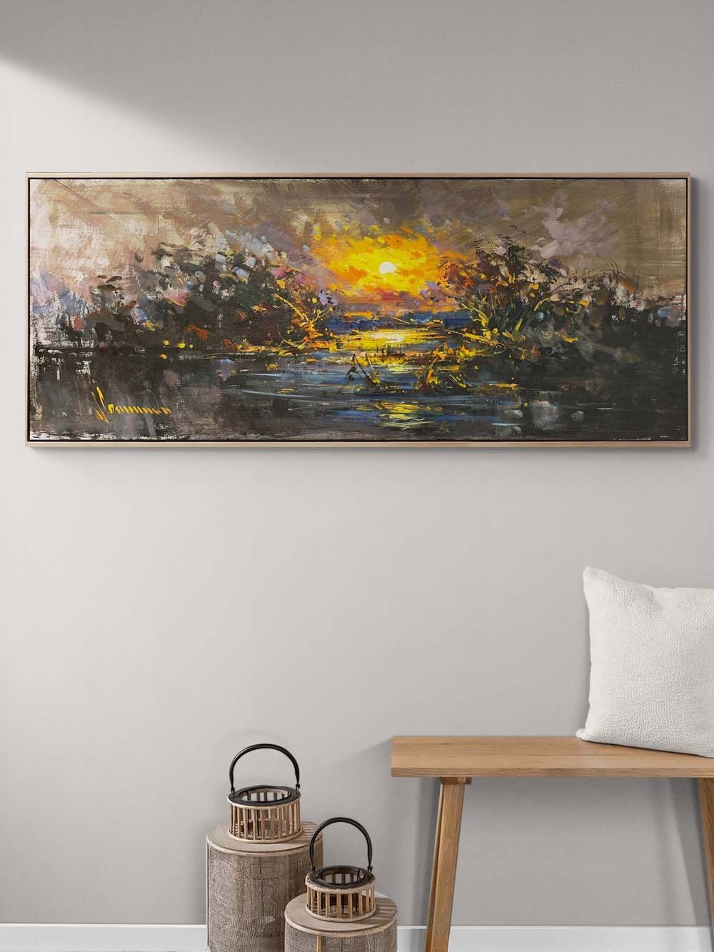 Rüzgarın Şarkısı Yağlı Boya Tablosu