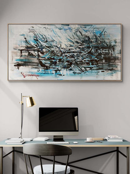 Gizemli Ufuklar Yağlı Boya Tablosu