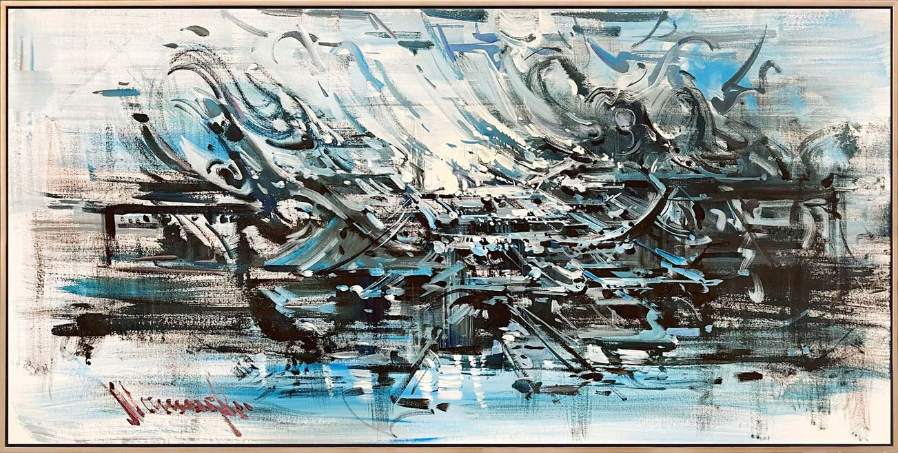 Gizemli Ufuklar Yağlı Boya Tablosu