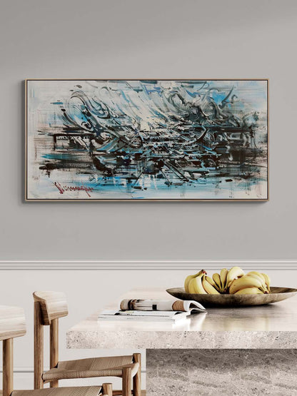 Gizemli Ufuklar Yağlı Boya Tablosu