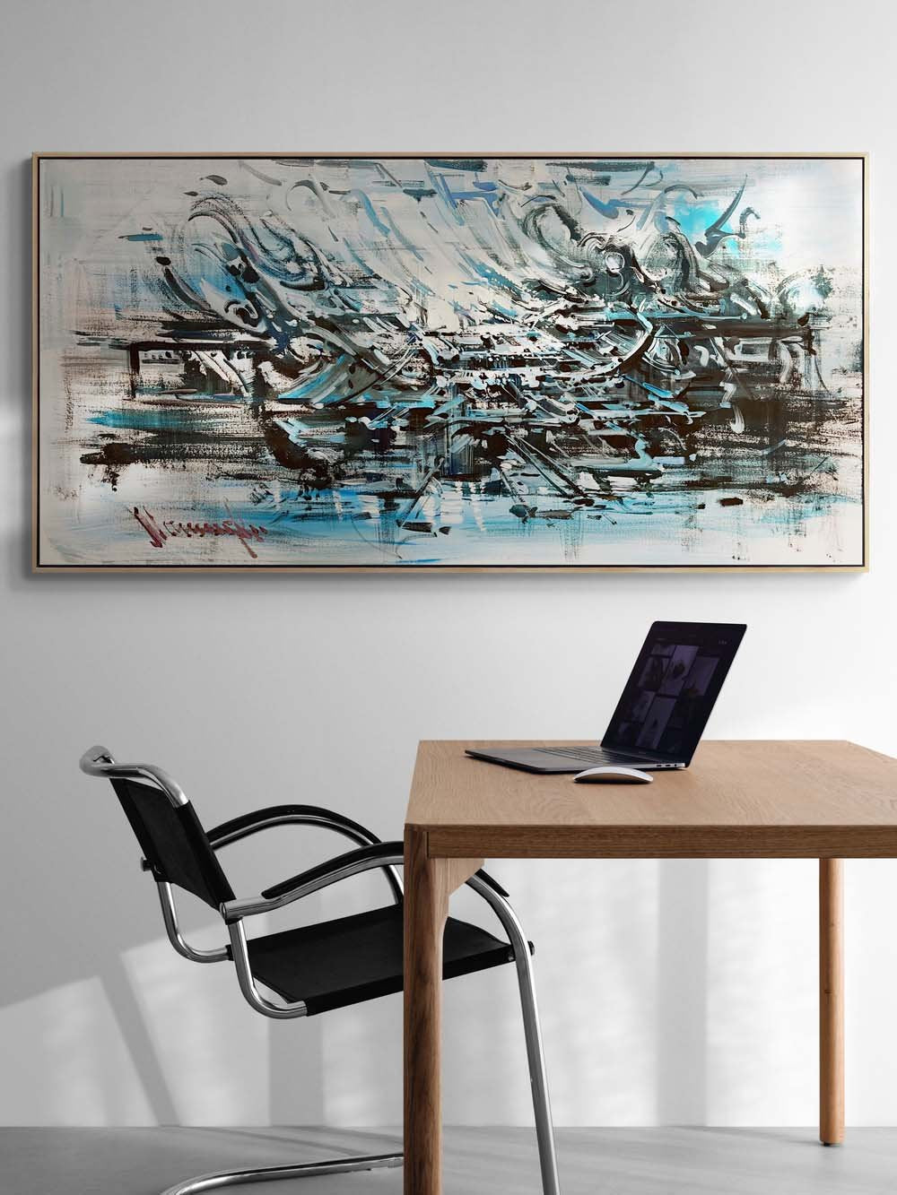 Gizemli Ufuklar Yağlı Boya Tablosu