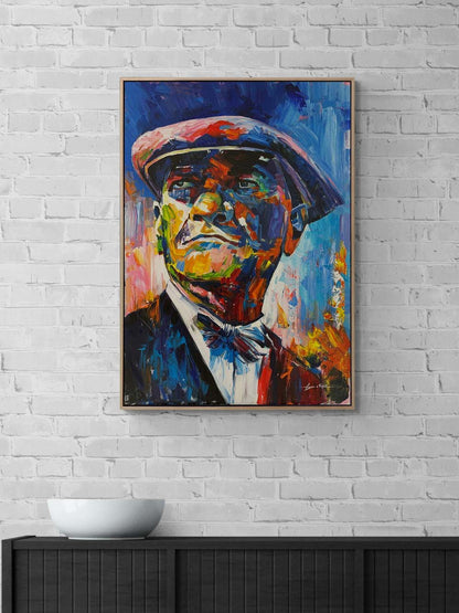 Modern Mustafa Kemal Yağlı Boya Tablosu