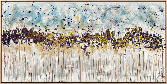 İzlerin Hikayesi Yağlı Boya Tablosu