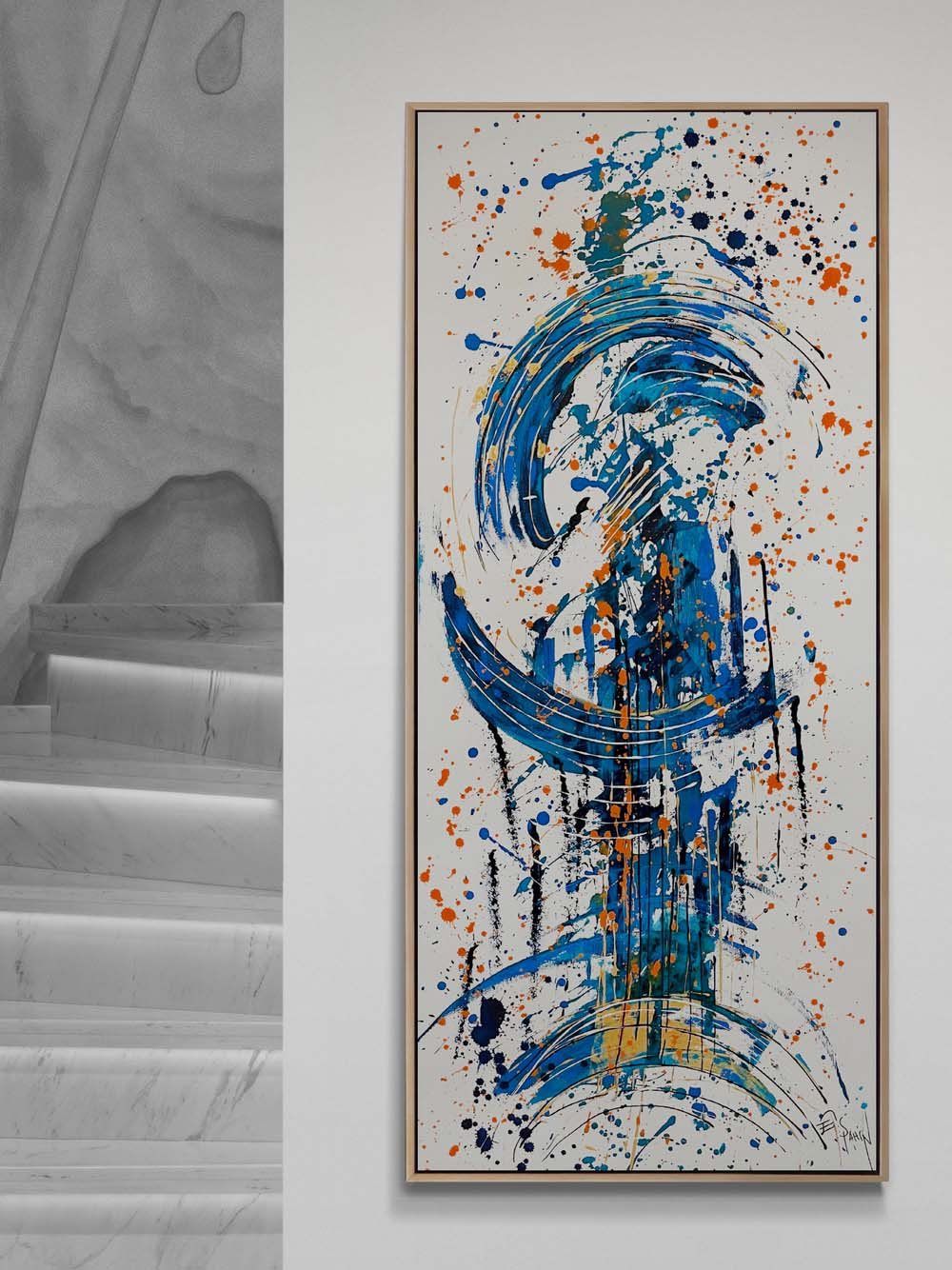 Bilinç Akışı Yağlı Boya Tablosu