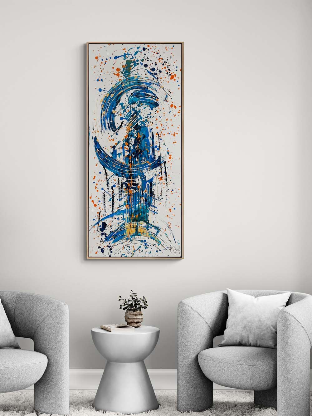 Bilinç Akışı Yağlı Boya Tablosu