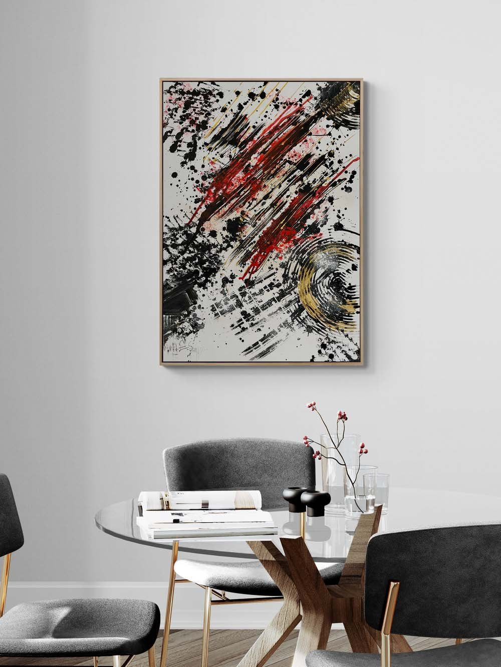 Gerçekliğin Ötesi Yağlı Boya Tablosu