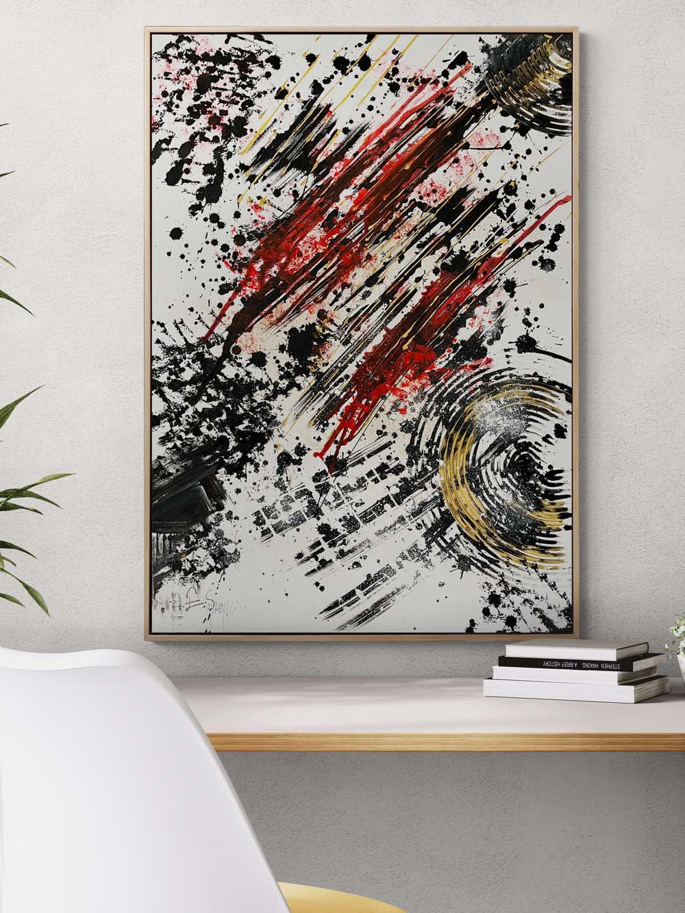 Gerçekliğin Ötesi Yağlı Boya Tablosu