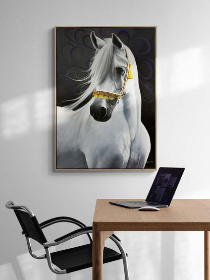 Efsanevi At Yağlı Boya Tablosu