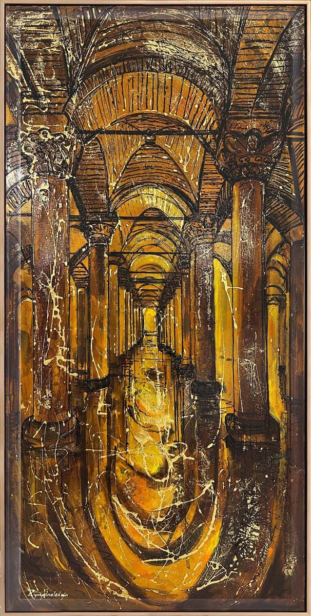 Geçmişin Yansıması Yağlı Boya Tablosu