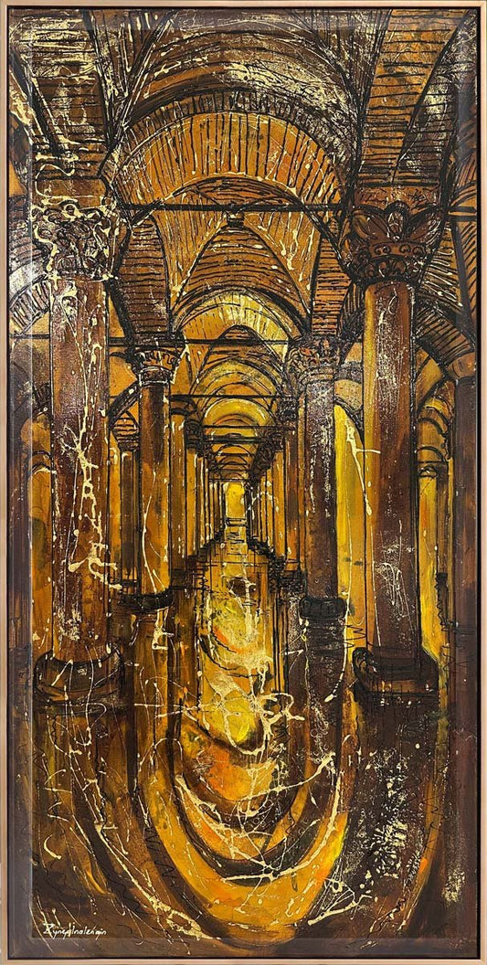 Geçmişin Yansıması Yağlı Boya Tablosu