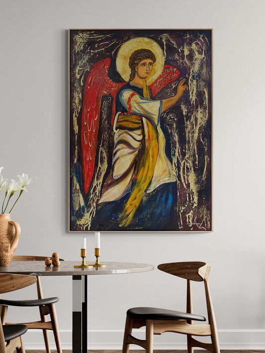 Kutsal Sırlara Yolculuk Yağlı Boya Tablosu