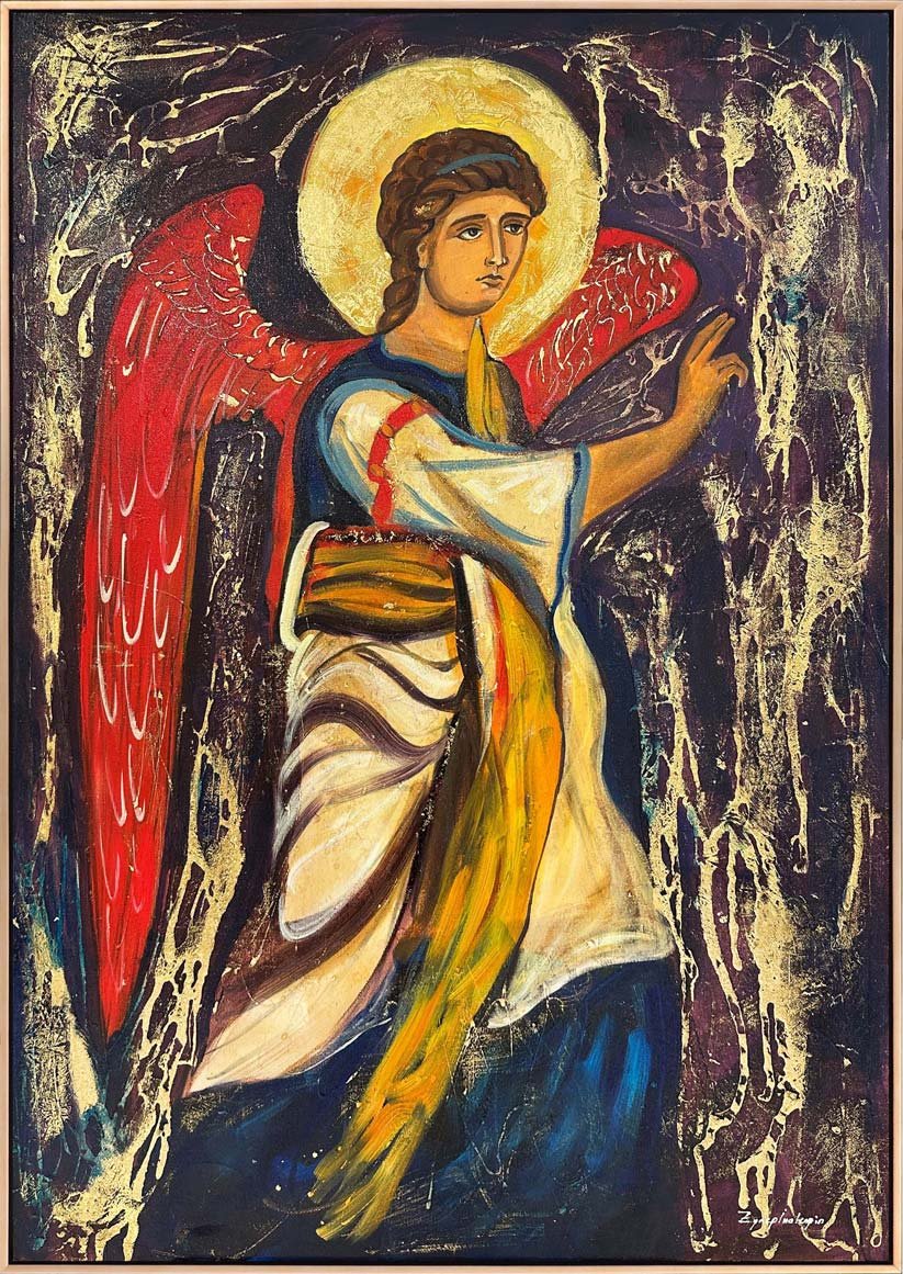 Kutsal Sırlara Yolculuk Yağlı Boya Tablosu