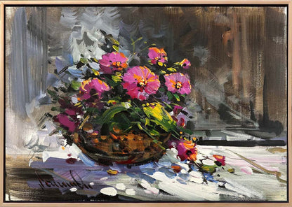 Fırçanın Baharı Yağlı Boya Tablosu