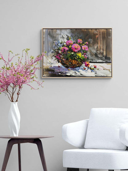 Fırçanın Baharı Yağlı Boya Tablosu