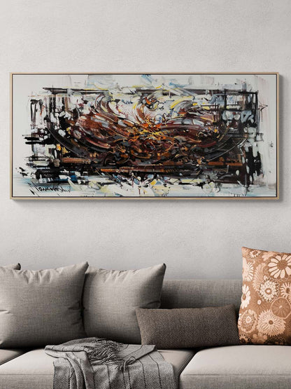 Bulanık Hatıralar Yağlı Boya Tablosu